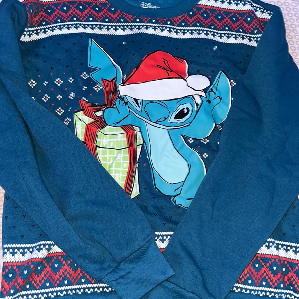 Small light up Disney stitch sweater